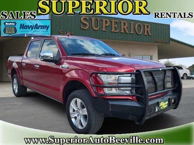 2018 Ford F-150 Platinum 4WD SuperCrew 5.5&apos; Box Beeville TX