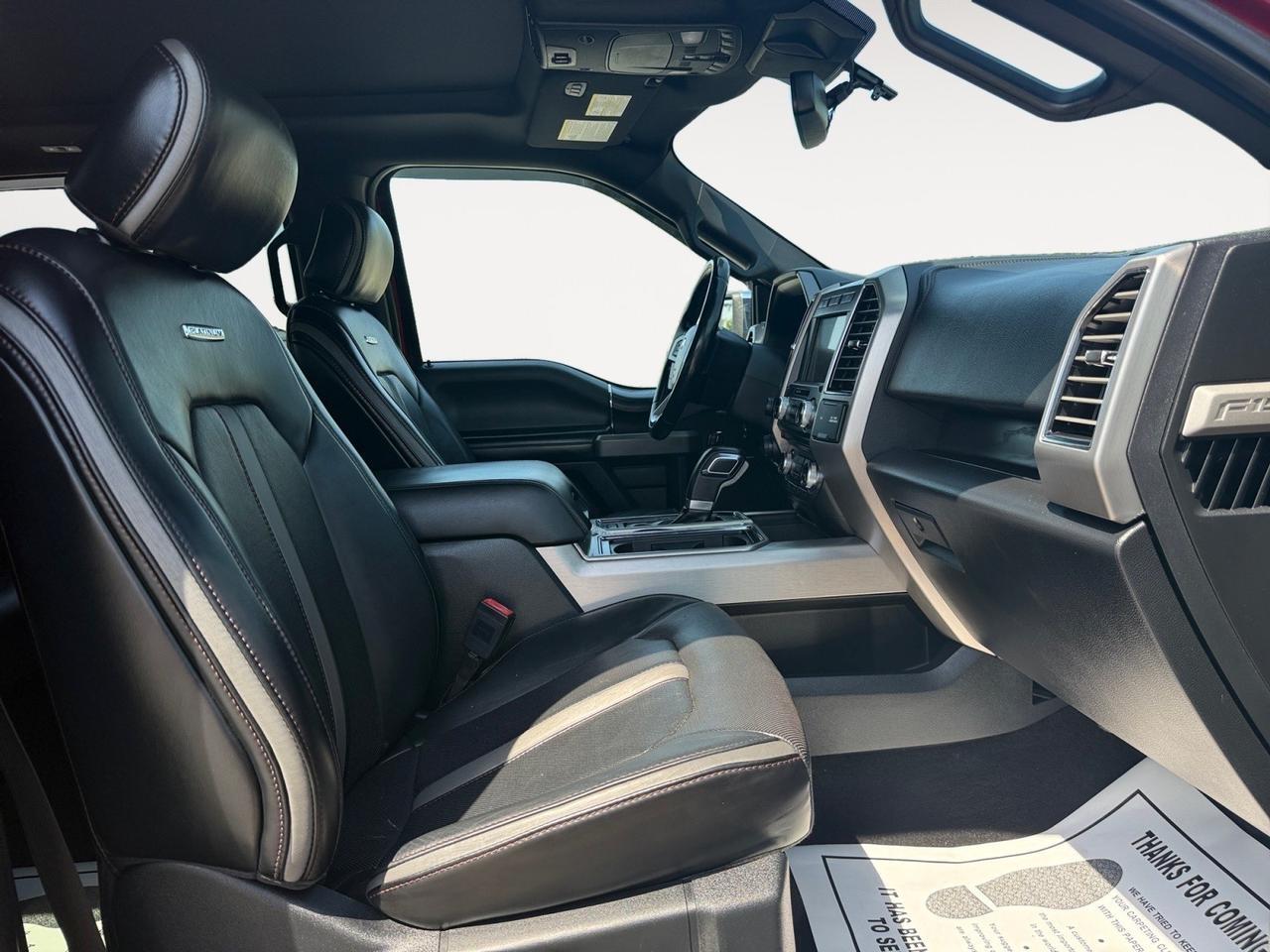 2018 Ford F-150 Platinum, MOONROOF, HEATED/VENTILATED SEATS, HEATED REAR SEATS, POWER SLIDING REAR WINDOW, POWER RUNNING BOARDS, B&O SPEAKERS, BACKUP CAMERA, POWER/HEATED MIRRORS, THIS FORD HAS IT ALL! Norfolk VA