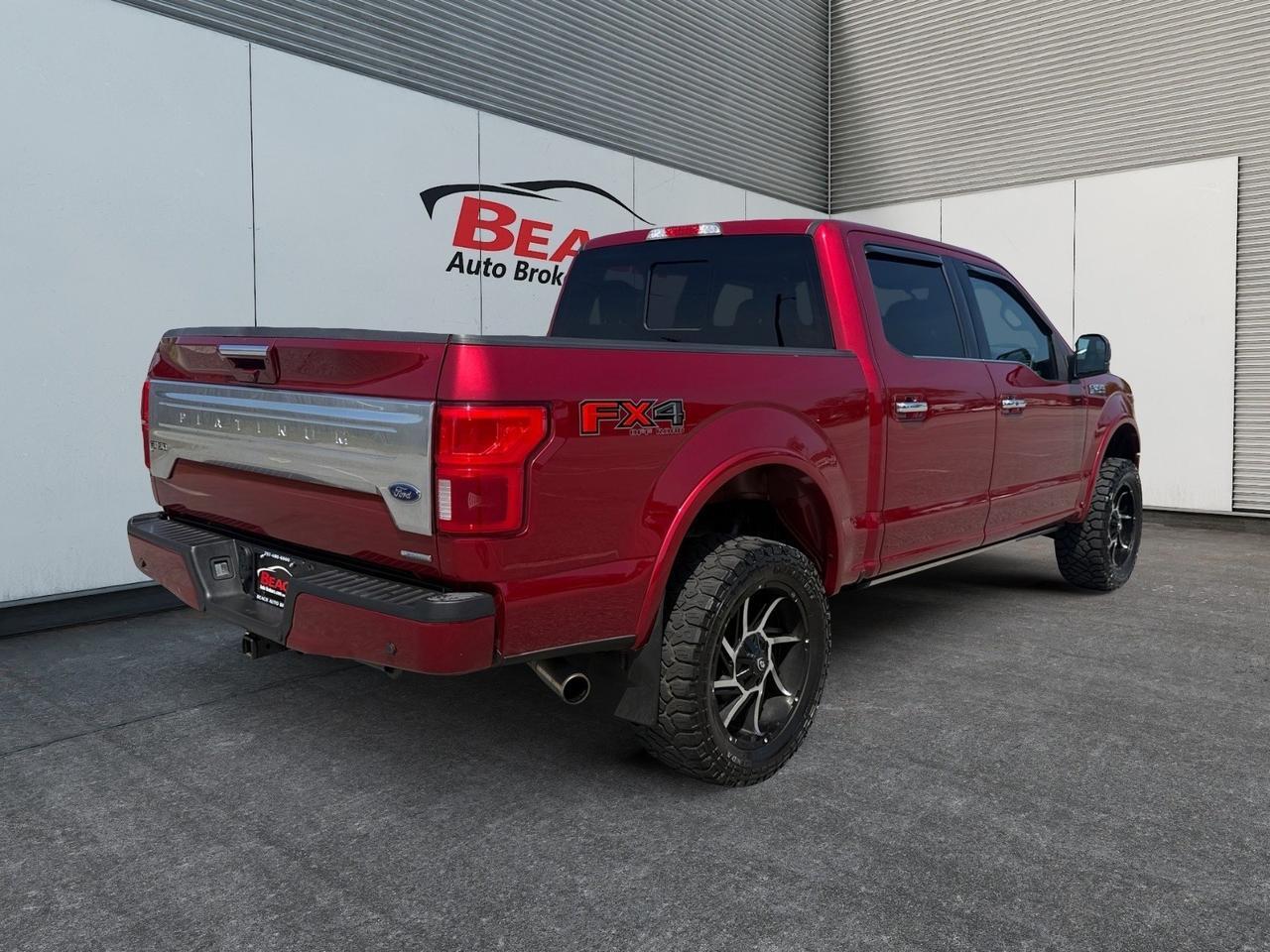 2018 Ford F-150 Platinum, MOONROOF, HEATED/VENTILATED SEATS, HEATED REAR SEATS, POWER SLIDING REAR WINDOW, POWER RUNNING BOARDS, B&O SPEAKERS, BACKUP CAMERA, POWER/HEATED MIRRORS, THIS FORD HAS IT ALL! Norfolk VA