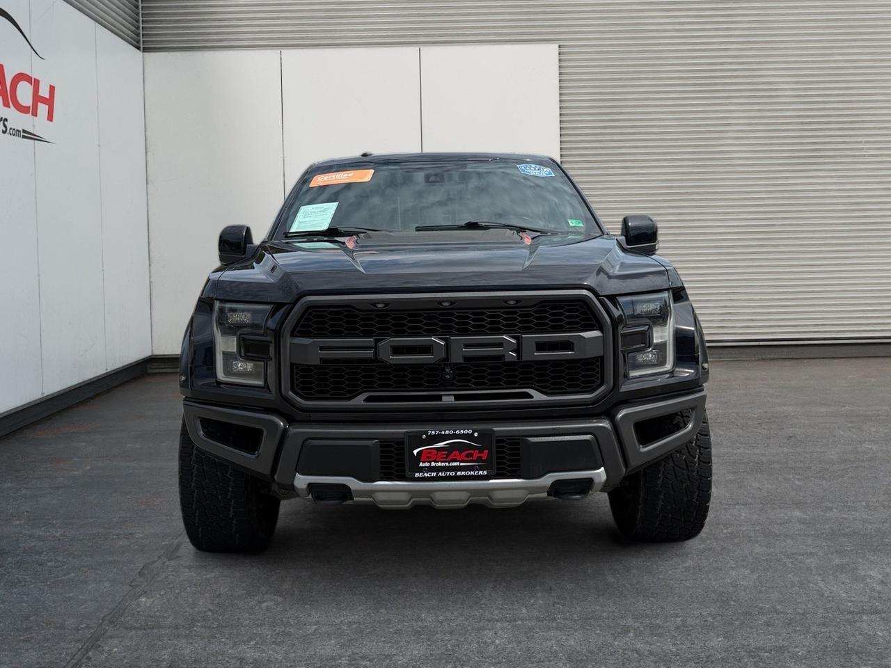 2018 Ford F-150 RAPTOR, 4X4, HEATED & COOLED SEATS, PANORAMIC SUNROOF, ANDROID AUTO/ APPLE CARPLAY, B&O SOUND SYSTEM, BED COVER, HIT THE ROAD IN STYLE AND CONFIDENCE TODAY!!!! Norfolk VA