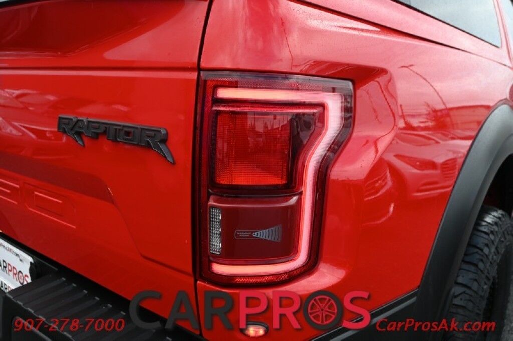 2018 Ford F-150 Raptor - 3.5L V6 Twin Turbo - Automatic - Raptor Tech Package - Front &amp; 2nd Row Heated Leather Seats - Remote Start - Pro Trailer Backup Assist - Off Road Shocks - 360&Acirc;&deg; Camera w- Backup - Spray In Bedliner - Paint Matched Topper - Tow Anchorage AK