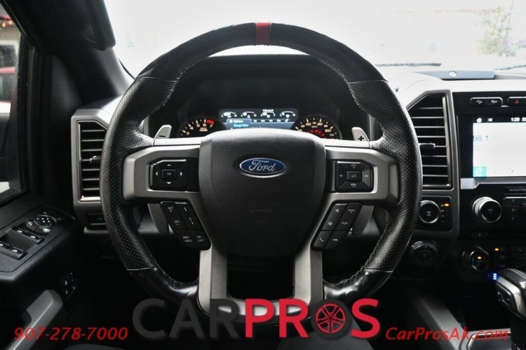 2018 Ford F-150 Raptor - 3.5L V6 Twin Turbo - Automatic - Raptor Tech Package - Front &amp; 2nd Row Heated Leather Seats - Remote Start - Pro Trailer Backup Assist - Off Road Shocks - 360&Acirc;&deg; Camera w- Backup - Spray In Bedliner - Paint Matched Topper - Tow Anchorage AK