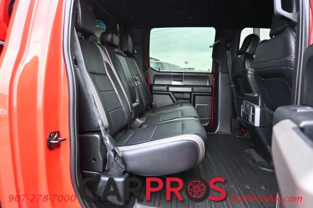 2018 Ford F-150 Raptor - 3.5L V6 Twin Turbo - Automatic - Raptor Tech Package - Front &amp; 2nd Row Heated Leather Seats - Remote Start - Pro Trailer Backup Assist - Off Road Shocks - 360&Acirc;&deg; Camera w- Backup - Spray In Bedliner - Paint Matched Topper - Tow Anchorage AK