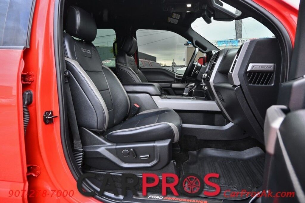 2018 Ford F-150 Raptor - 3.5L V6 Twin Turbo - Automatic - Raptor Tech Package - Front &amp; 2nd Row Heated Leather Seats - Remote Start - Pro Trailer Backup Assist - Off Road Shocks - 360&Acirc;&deg; Camera w- Backup - Spray In Bedliner - Paint Matched Topper - Tow Anchorage AK