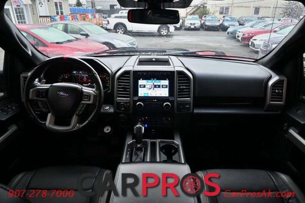 2018 Ford F-150 Raptor - 3.5L V6 Twin Turbo - Automatic - Raptor Tech Package - Front &amp; 2nd Row Heated Leather Seats - Remote Start - Pro Trailer Backup Assist - Off Road Shocks - 360&Acirc;&deg; Camera w- Backup - Spray In Bedliner - Paint Matched Topper - Tow Anchorage AK