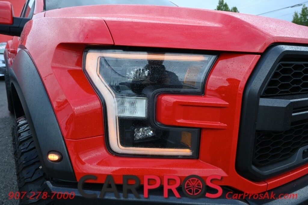 2018 Ford F-150 Raptor - 3.5L V6 Twin Turbo - Automatic - Raptor Tech Package - Front &amp; 2nd Row Heated Leather Seats - Remote Start - Pro Trailer Backup Assist - Off Road Shocks - 360&Acirc;&deg; Camera w- Backup - Spray In Bedliner - Paint Matched Topper - Tow Anchorage AK