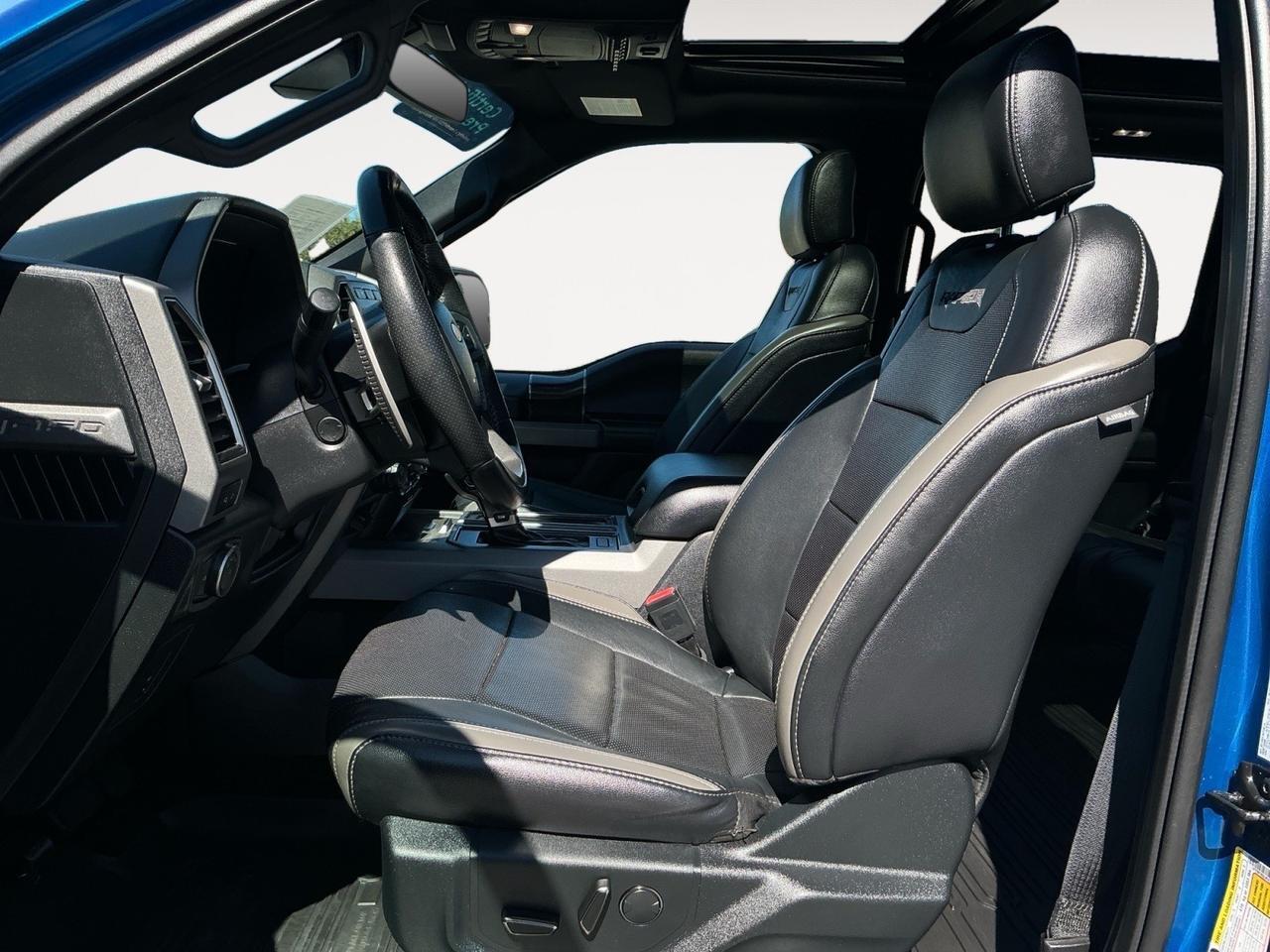 2018 Ford F-150 Raptor, HEATED/VENTILATED SEATS, HEATED STEERING WHEEL, TONNEAU COVER, MOONROOF, RUNNING BOARDS, TOW PACKAGE, BED LINER, POWER SLIDING REAR WINDOW, B&O SPEAKERS, TOW HOOKS, NAVIGATION, REMOTE START, CLEAN CARFAX, THIS BEAST IS READY FOR A NEW OWNER!
