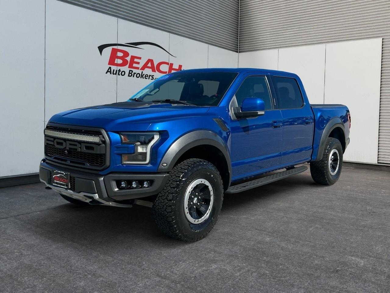 2018 Ford F-150 Raptor, HEATED/VENTILATED SEATS, HEATED STEERING WHEEL, TONNEAU COVER, MOONROOF, RUNNING BOARDS, TOW PACKAGE, BED LINER, POWER SLIDING REAR WINDOW, B&O SPEAKERS, TOW HOOKS, NAVIGATION, REMOTE START, CLEAN CARFAX, THIS BEAST IS READY FOR A NEW OWNER!