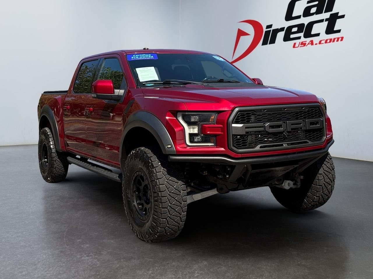 2018 Ford F-150 Raptor, PANORAMIC MOONROOF, SOFT TONNEAU COVER, RUNNING BOARDS, FENDER FLARES, LIFTED, CUSTOM METHOD WHEELS, 360 BACKUP CAMERA, BLIND SPOT LAERT, FORWARD COLLISION ALERT, RUNNING BOARDS, RIDE THE ROAD IN A RAPTOR!