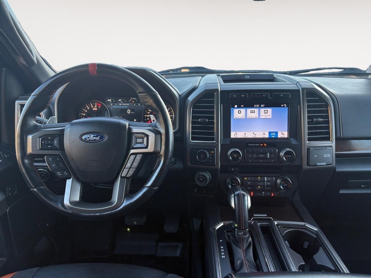 2018 Ford F-150 Raptor, RUNNING BOARDS, FENDER FLARES, TOW PACKAGE, AUTO START/STOP, HEATED AND VENTILATED SEATS, HEATED STEERING WHEEL, POWER SLIDING REAR WINDOW, 360 BACKUP CAMERA, MOONROOF, APPLE CARPLAY/ANDROID AUTO, GET DANGEROUS IN THIS RAPTOR!