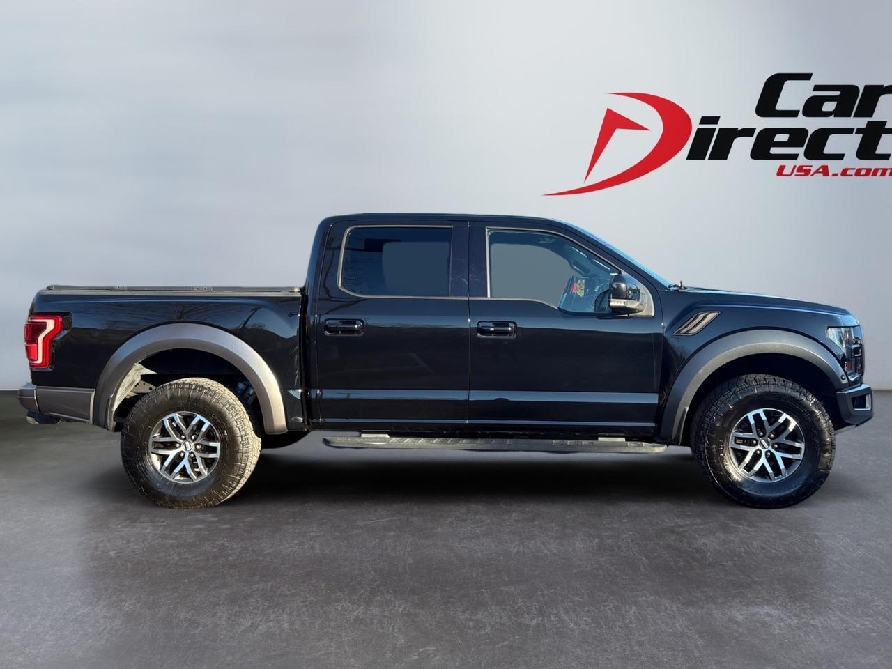 2018 Ford F-150 Raptor, RUNNING BOARDS, FENDER FLARES, TOW PACKAGE, AUTO START/STOP, HEATED AND VENTILATED SEATS, HEATED STEERING WHEEL, POWER SLIDING REAR WINDOW, 360 BACKUP CAMERA, MOONROOF, APPLE CARPLAY/ANDROID AUTO, GET DANGEROUS IN THIS RAPTOR! Virginia Beach VA