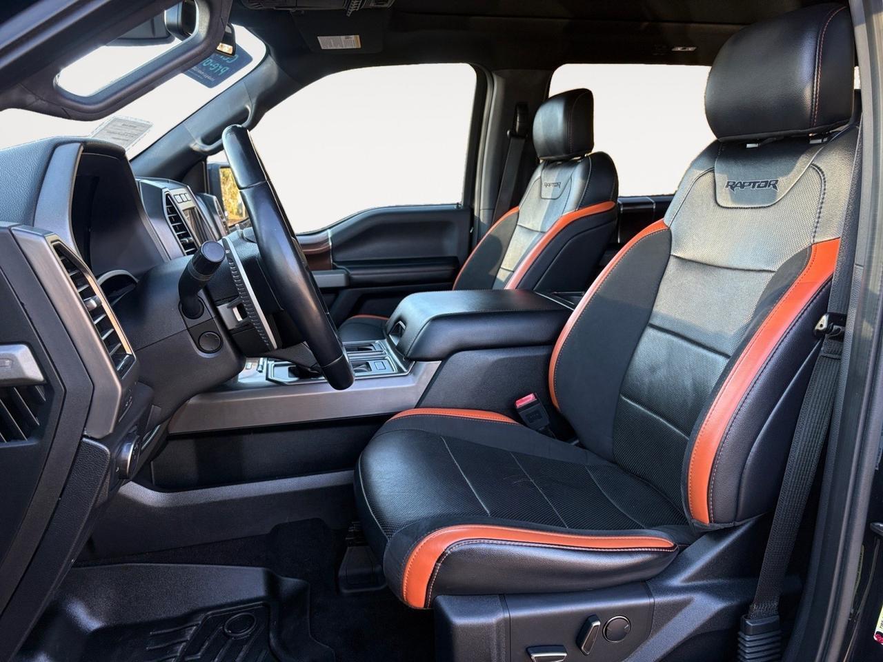 2018 Ford F-150 Raptor, RUNNING BOARDS, FENDER FLARES, TOW PACKAGE, AUTO START/STOP, HEATED AND VENTILATED SEATS, HEATED STEERING WHEEL, POWER SLIDING REAR WINDOW, 360 BACKUP CAMERA, MOONROOF, APPLE CARPLAY/ANDROID AUTO, GET DANGEROUS IN THIS RAPTOR! Virginia Beach VA