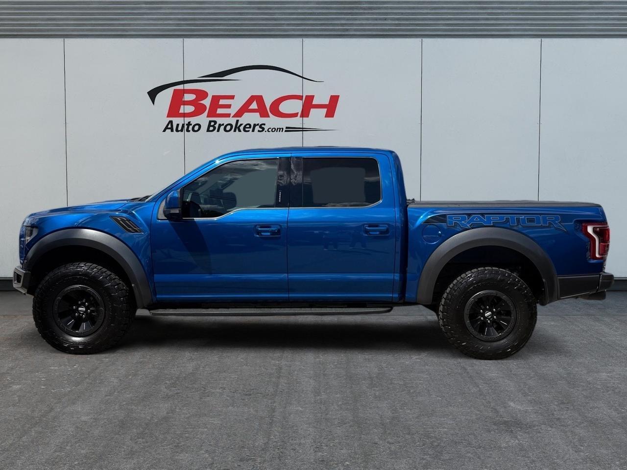 2018 Ford F-150 Raptor, RUNNING BOARDS, HEATED STEERING WHEEL, FIRST AND SECOND ROW HEATED SEATS, PRO TRAILER BACKUP ASSIST, TWIN PANEL MOONROOF, TAILGATE STEP, UNLEASH THE BEAST IN THIS RAPTOR! Norfolk VA