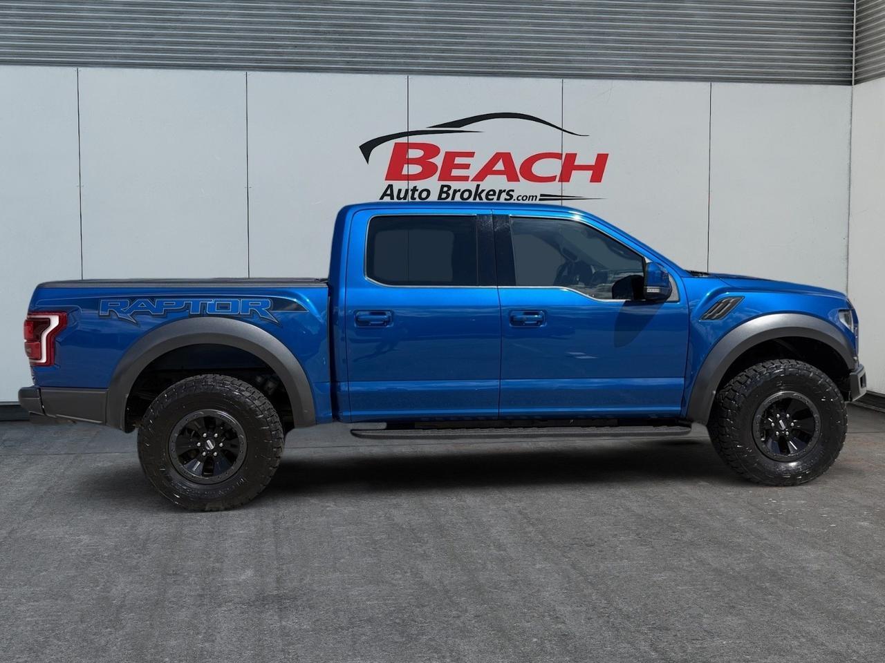 2018 Ford F-150 Raptor, RUNNING BOARDS, HEATED STEERING WHEEL, FIRST AND SECOND ROW HEATED SEATS, PRO TRAILER BACKUP ASSIST, TWIN PANEL MOONROOF, TAILGATE STEP, UNLEASH THE BEAST IN THIS RAPTOR! Norfolk VA