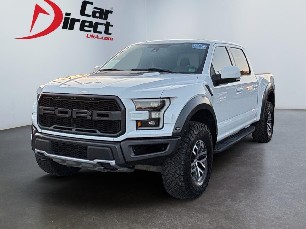2018 Ford F-150 Raptor, RUNNING BOARDS, TOW PACKAGE, 360 BACKUP CAMERA, AUTO START/STOP, BLIND SPOT ALERT, NAVIGATION, TWIN PANEL MOONROOF, HEATED STEERING WHEEL & SEATS, LOW MILES, ONLY 1 OWNER, TAKE THE DANGEROUS ROAD!
