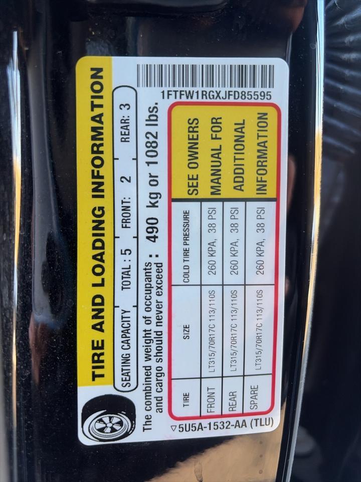 2018 Ford F-150 Raptor Springfield VA