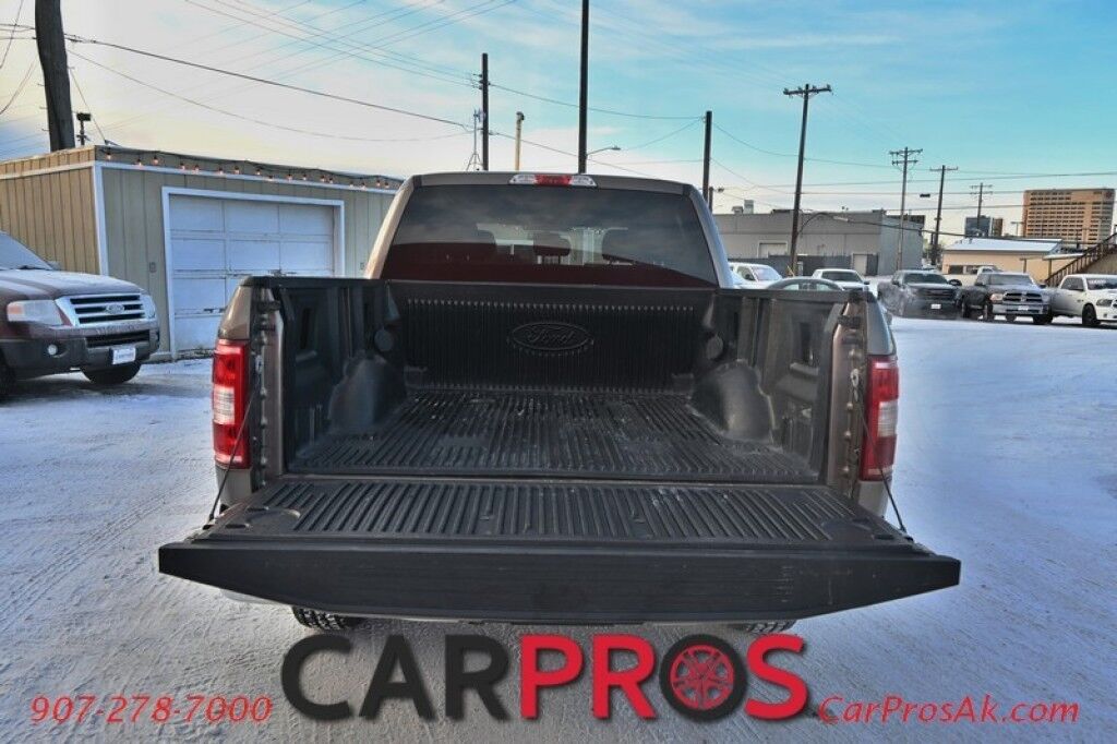 2018 Ford F-150 XLT - 4X4 - 3.5L V6 Ecoboost - Power Windows & Locks - Keyless Entry - Bluetooth - Backup Camera - Aluminum Wheels - Block Heater - Bedliner - Tow Package Anchorage AK