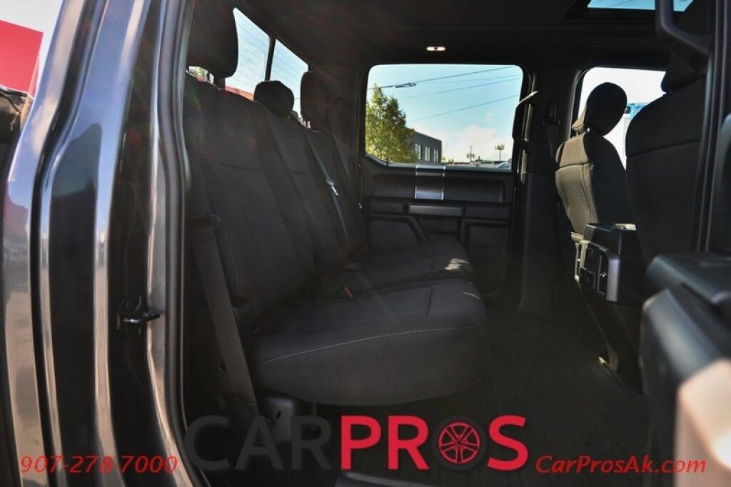 2018 Ford F-150 XLT - 5.0L V8 - Crew Cab - FX4 Off Road Package - 4X4 - Block Heater - Power & Heated Cloth Seats - Remote Start - Twin Panel Moonroof - Trailer Brake Controller - Bedliner - Tow Package Anchorage AK