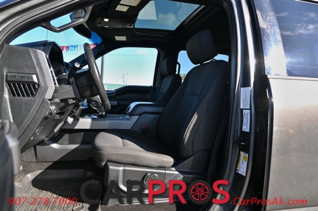 2018 Ford F-150 XLT - 5.0L V8 - Crew Cab - FX4 Off Road Package - 4X4 - Block Heater - Power & Heated Cloth Seats - Remote Start - Twin Panel Moonroof - Trailer Brake Controller - Bedliner - Tow Package Anchorage AK
