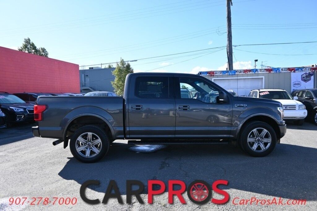2018 Ford F-150 XLT - 5.0L V8 - Crew Cab - FX4 Off Road Package - 4X4 - Block Heater - Power & Heated Cloth Seats - Remote Start - Twin Panel Moonroof - Trailer Brake Controller - Bedliner - Tow Package Anchorage AK