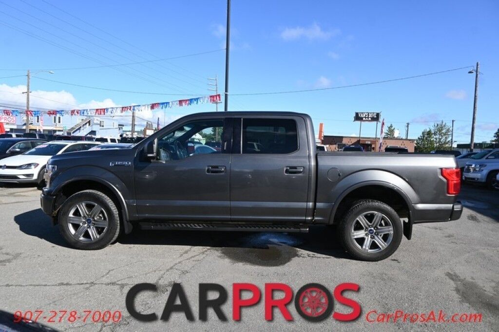 2018 Ford F-150 XLT - 5.0L V8 - Crew Cab - FX4 Off Road Package - 4X4 - Block Heater - Power & Heated Cloth Seats - Remote Start - Twin Panel Moonroof - Trailer Brake Controller - Bedliner - Tow Package Anchorage AK
