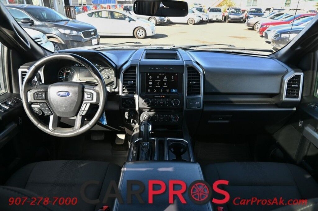 2018 Ford F-150 XLT - 5.0L V8 - Crew Cab - FX4 Off Road Package - 4X4 - Block Heater - Power & Heated Cloth Seats - Remote Start - Twin Panel Moonroof - Trailer Brake Controller - Bedliner - Tow Package Anchorage AK