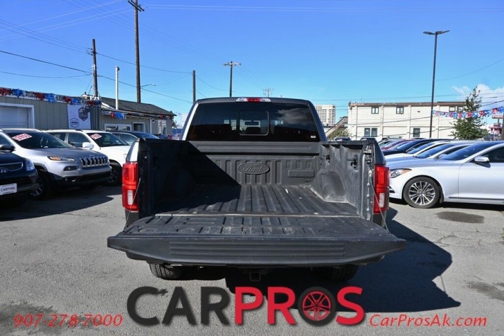 2018 Ford F-150 XLT - 5.0L V8 - Crew Cab - FX4 Off Road Package - 4X4 - Block Heater - Power & Heated Cloth Seats - Remote Start - Twin Panel Moonroof - Trailer Brake Controller - Bedliner - Tow Package Anchorage AK