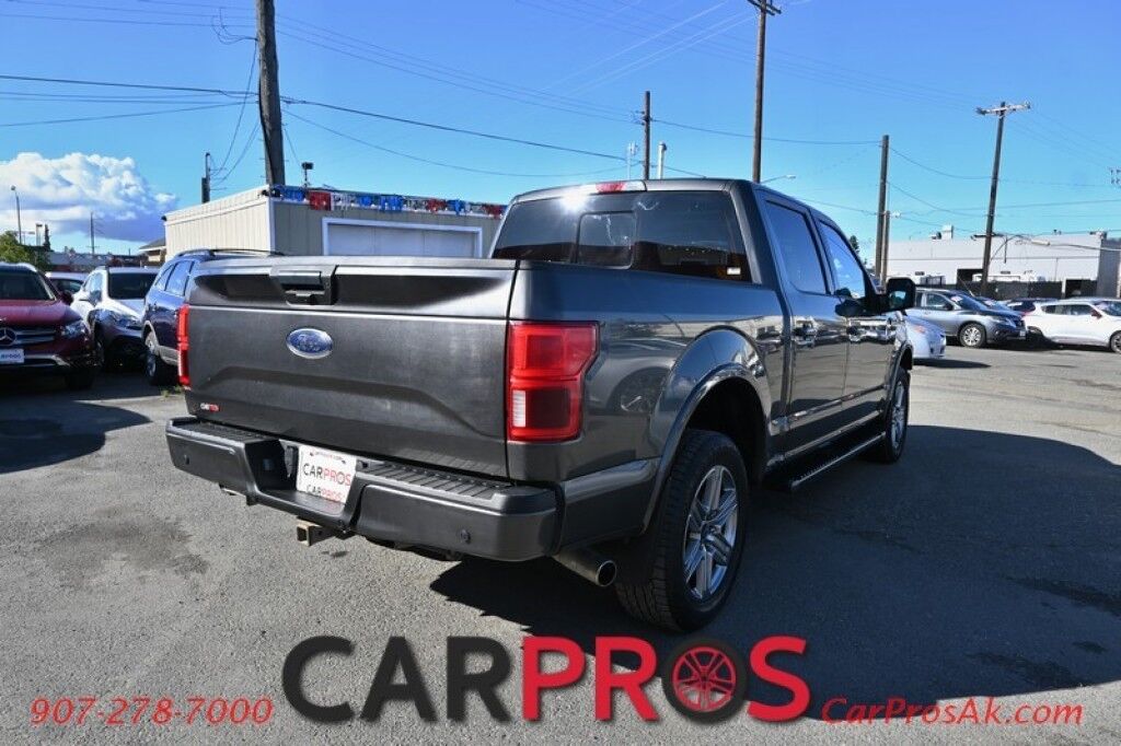 2018 Ford F-150 XLT - 5.0L V8 - Crew Cab - FX4 Off Road Package - 4X4 - Block Heater - Power & Heated Cloth Seats - Remote Start - Twin Panel Moonroof - Trailer Brake Controller - Bedliner - Tow Package Anchorage AK