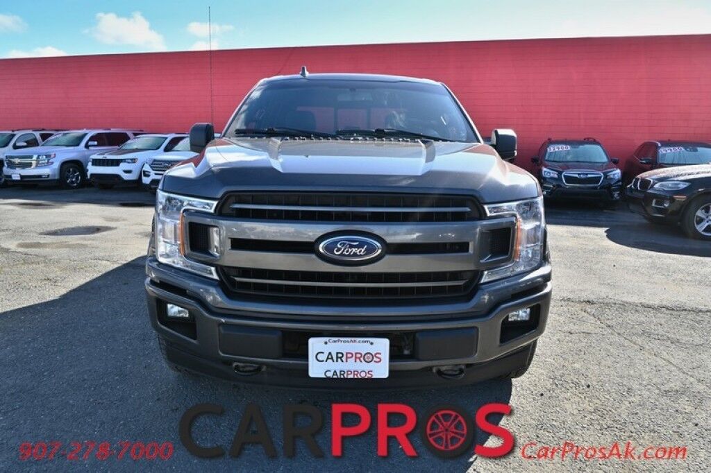 2018 Ford F-150 XLT - 5.0L V8 - Crew Cab - FX4 Off Road Package - 4X4 - Block Heater - Power & Heated Cloth Seats - Remote Start - Twin Panel Moonroof - Trailer Brake Controller - Bedliner - Tow Package Anchorage AK