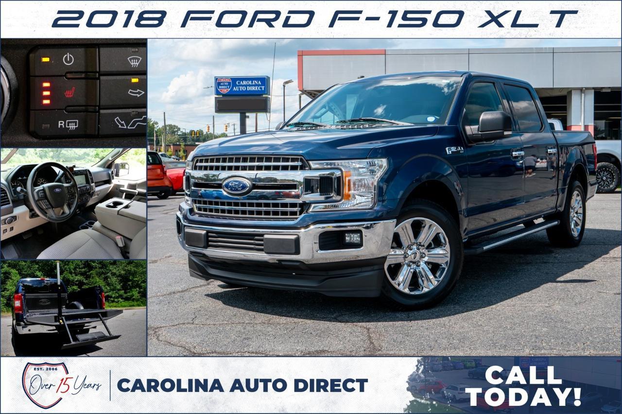 2018 Ford F-150 XLT / 5.0L V8 / Navigation / Heated Front Seats! Lincolnton NC