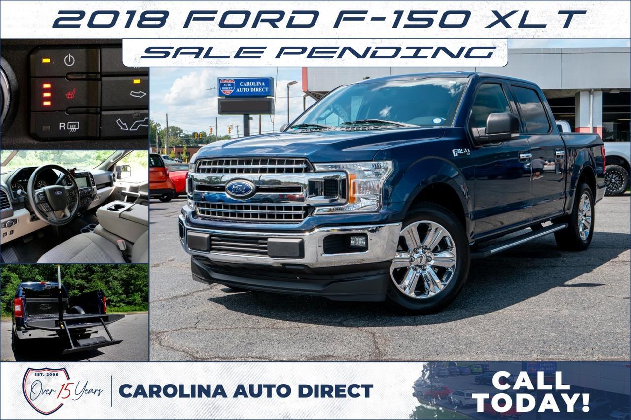 2018 Ford F-150 XLT / 5.0L V8 / Navigation / Heated Front Seats!