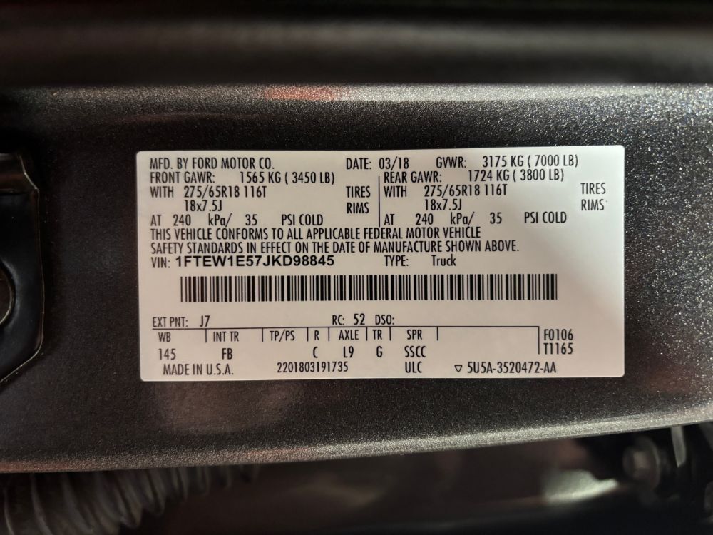 2018 Ford F-150 XLT Franklin OH