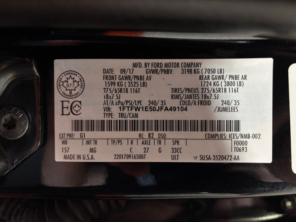 2018 Ford F-150 XLT Franklin OH