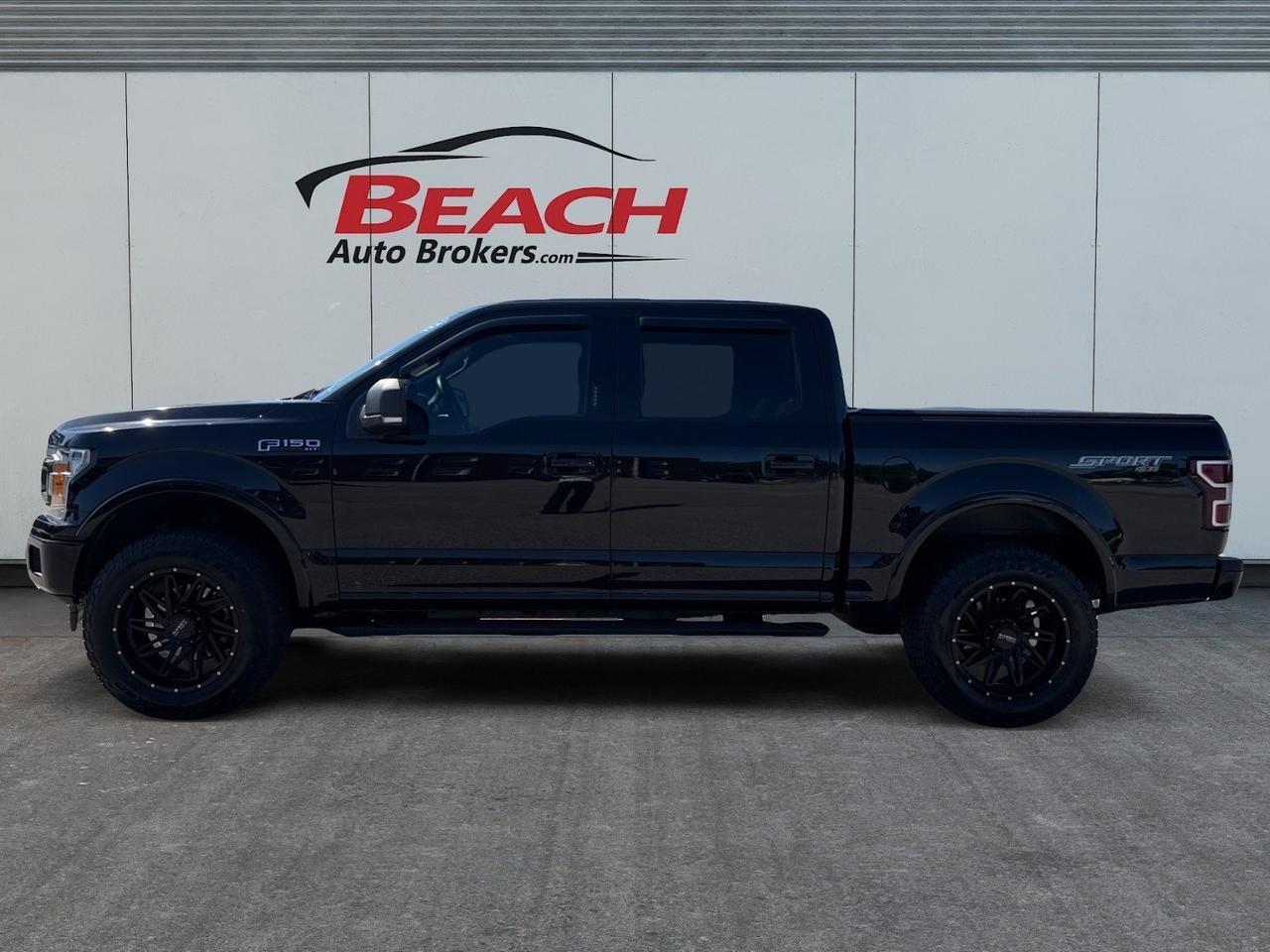 2018 Ford F-150 XLT, HEATED SEATS, BLUETOOTH, BED LINER, TONNEAU COVER, TOW PACKAGE, RUNNING BOARDS, POWER SLIDING REAR WINDOW, BACKUP CAMERA, POWER MIRRORS, MOONROOF, CLEAN CARFAX! Norfolk VA