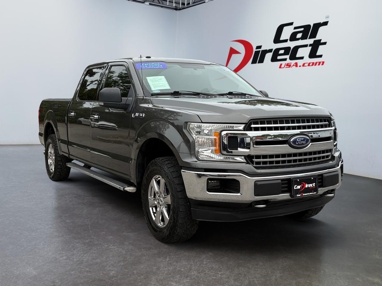 2018 Ford F-150 XLT, RUNNING BOARDS, AUTO START/STOP, BACKUP CAMERA WITH PARKING SENSORS, FLEX FUEL, TOW PACKAGE, POWER HEATED SEATS, CLEAN CARFAX, THIS FORD IS READY TO GET ON THE ROAD! Virginia Beach VA