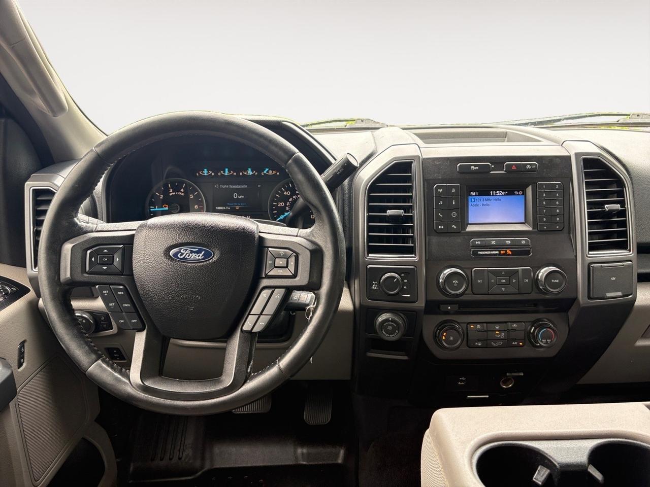2018 Ford F-150 XLT, RUNNING BOARDS, AUTO START/STOP, BACKUP CAMERA WITH PARKING SENSORS, FLEX FUEL, TOW PACKAGE, POWER HEATED SEATS, CLEAN CARFAX, THIS FORD IS READY TO GET ON THE ROAD!