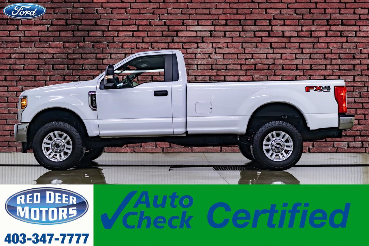 2018 Ford F-250 4x4 Reg Cab XLT FX4 Longbox BCam Red Deer AB