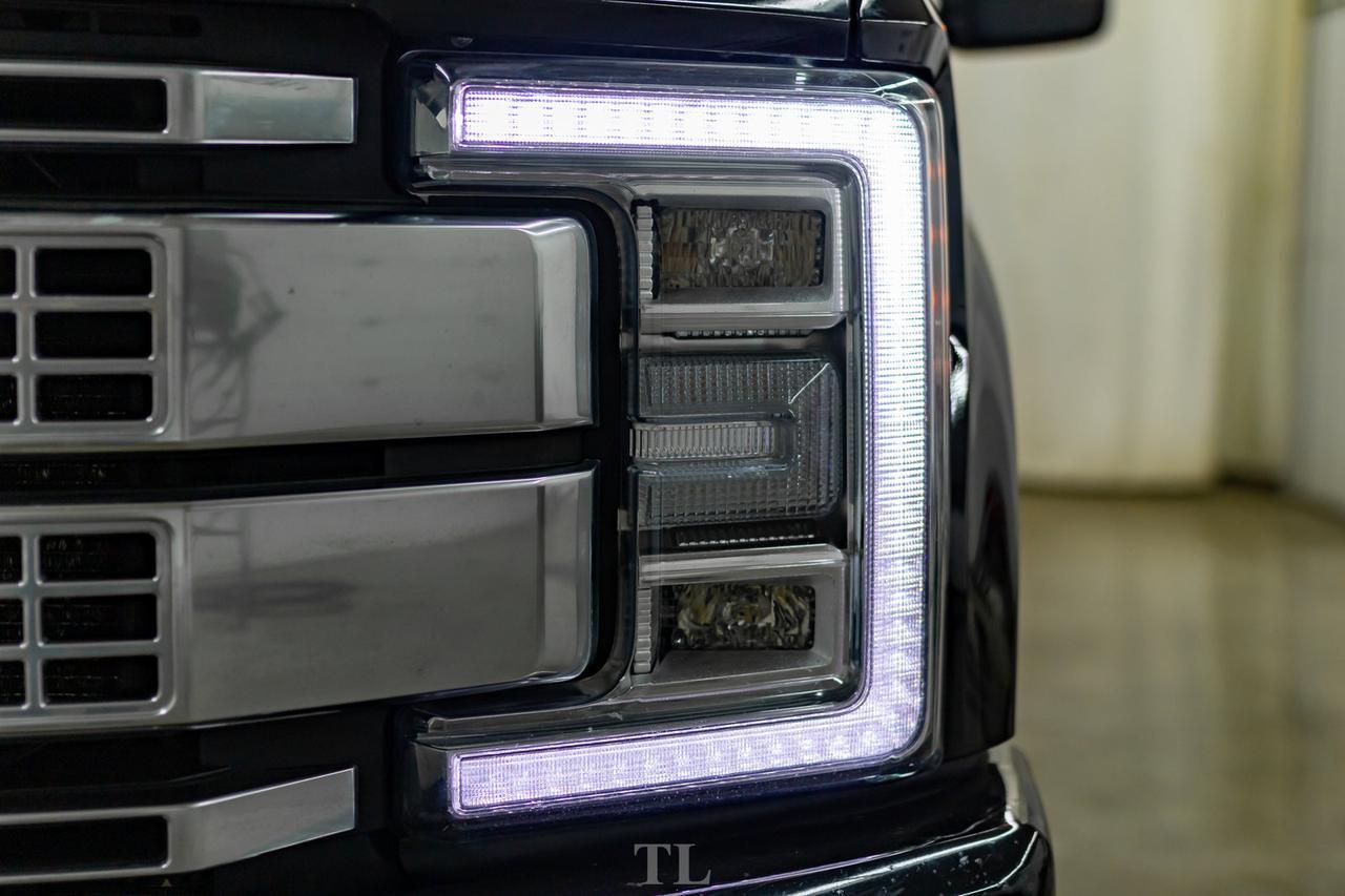 2018 Ford F-350 4x4 Crew Cab Platinum FX4 Diesel Leather Roof Nav Red Deer AB