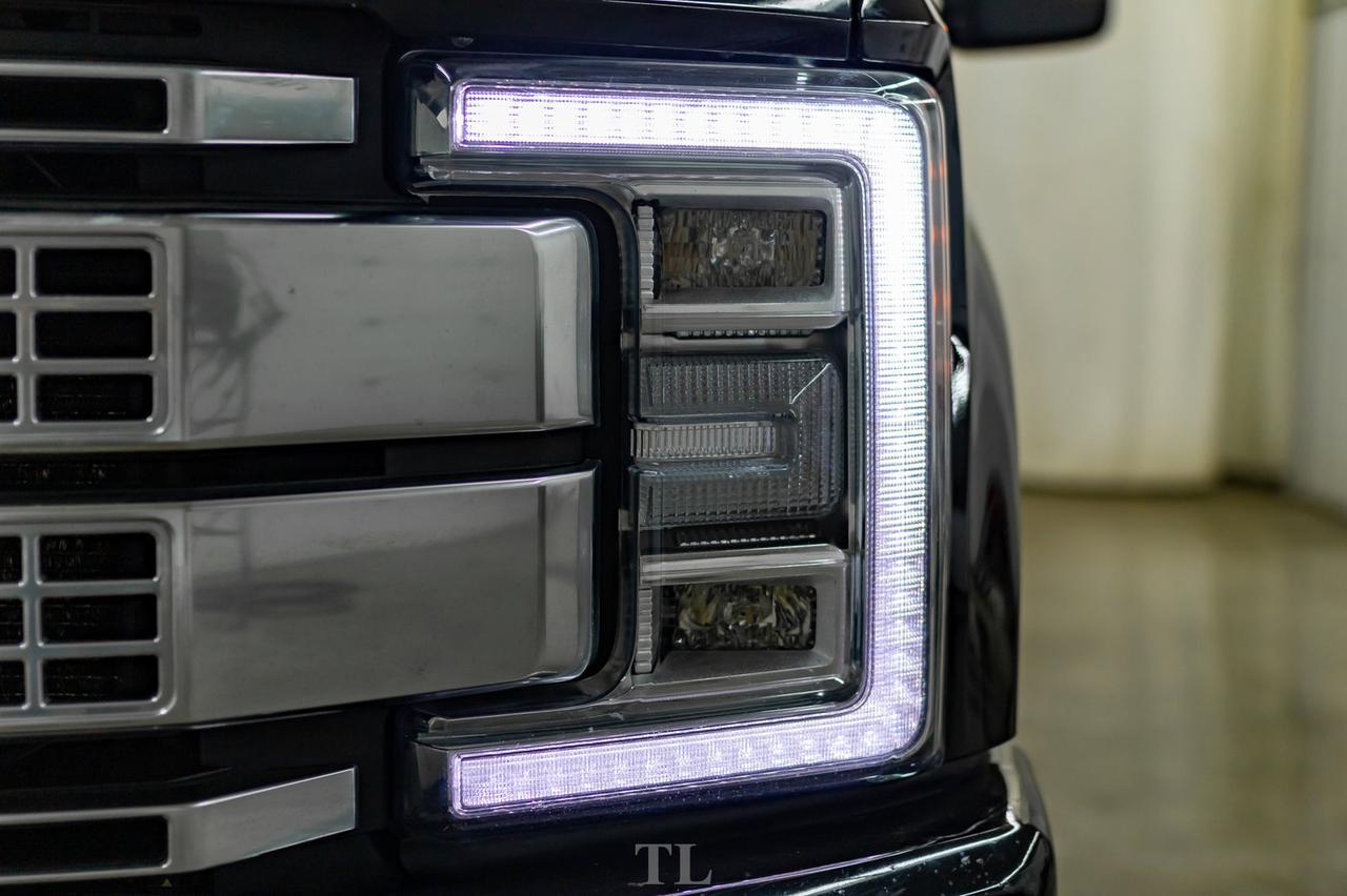 2018 Ford F-350 4x4 Crew Cab Platinum FX4 Diesel Leather Roof Nav Red Deer AB