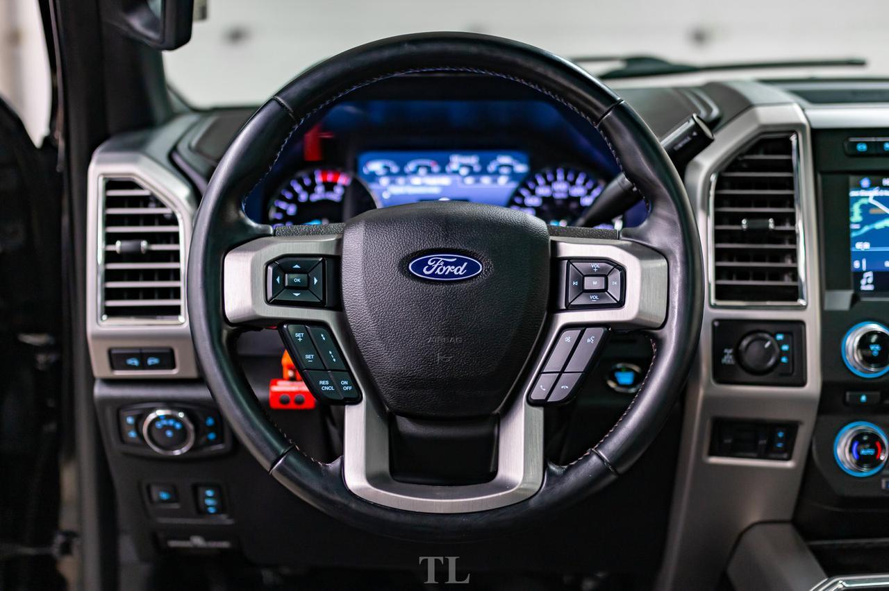 2018 Ford F-350 4x4 Crew Cab Platinum FX4 Diesel Leather Roof Nav Red Deer AB