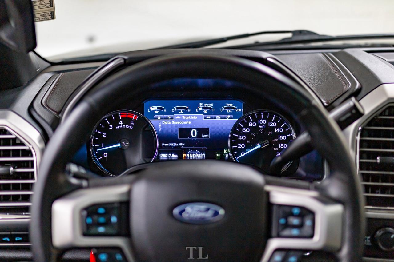 2018 Ford F-350 4x4 Crew Cab Platinum FX4 Diesel Leather Roof Nav Red Deer AB