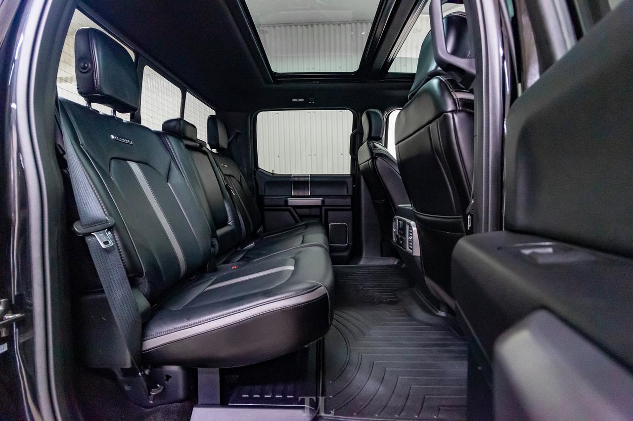 2018 Ford F-350 4x4 Crew Cab Platinum FX4 Diesel Leather Roof Nav Red Deer AB