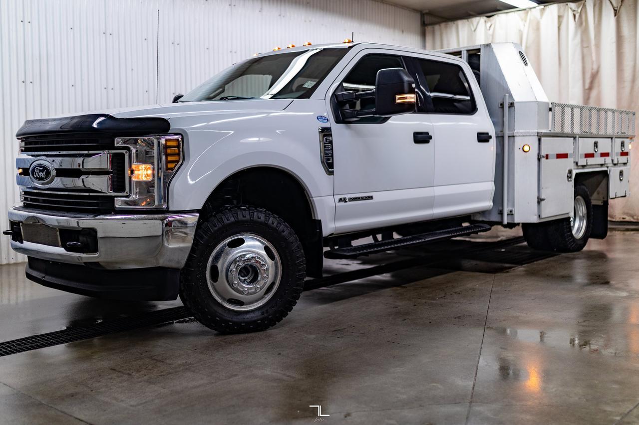 2018 Ford F-350 4x4 Crew Cab XLT Deck Diesel BCam Red Deer AB