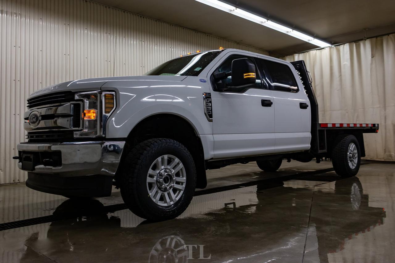 2018 Ford F-350 4x4 Crew Cab XLT Deck PSeat Red Deer AB