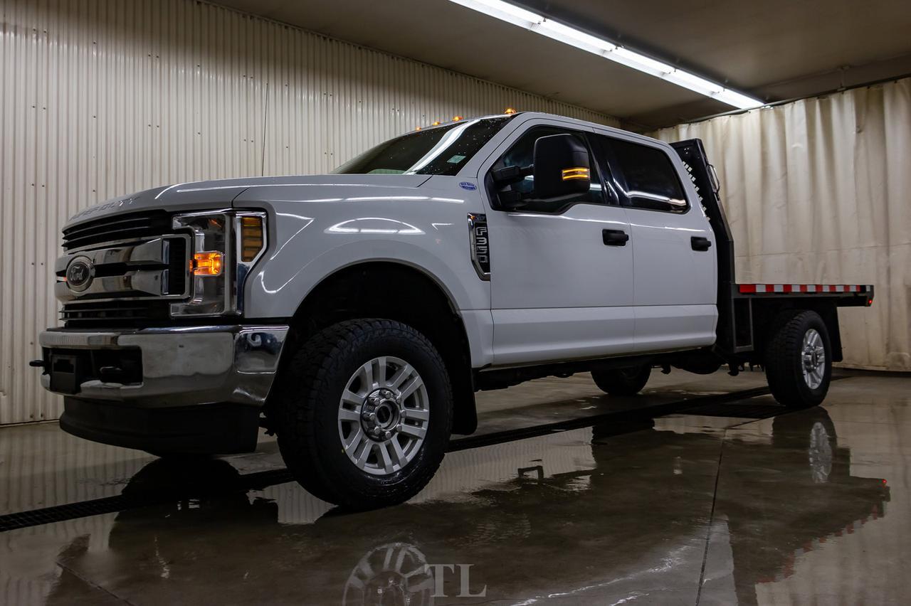 2018 Ford F-350 4x4 Crew Cab XLT Deck PSeat Red Deer AB