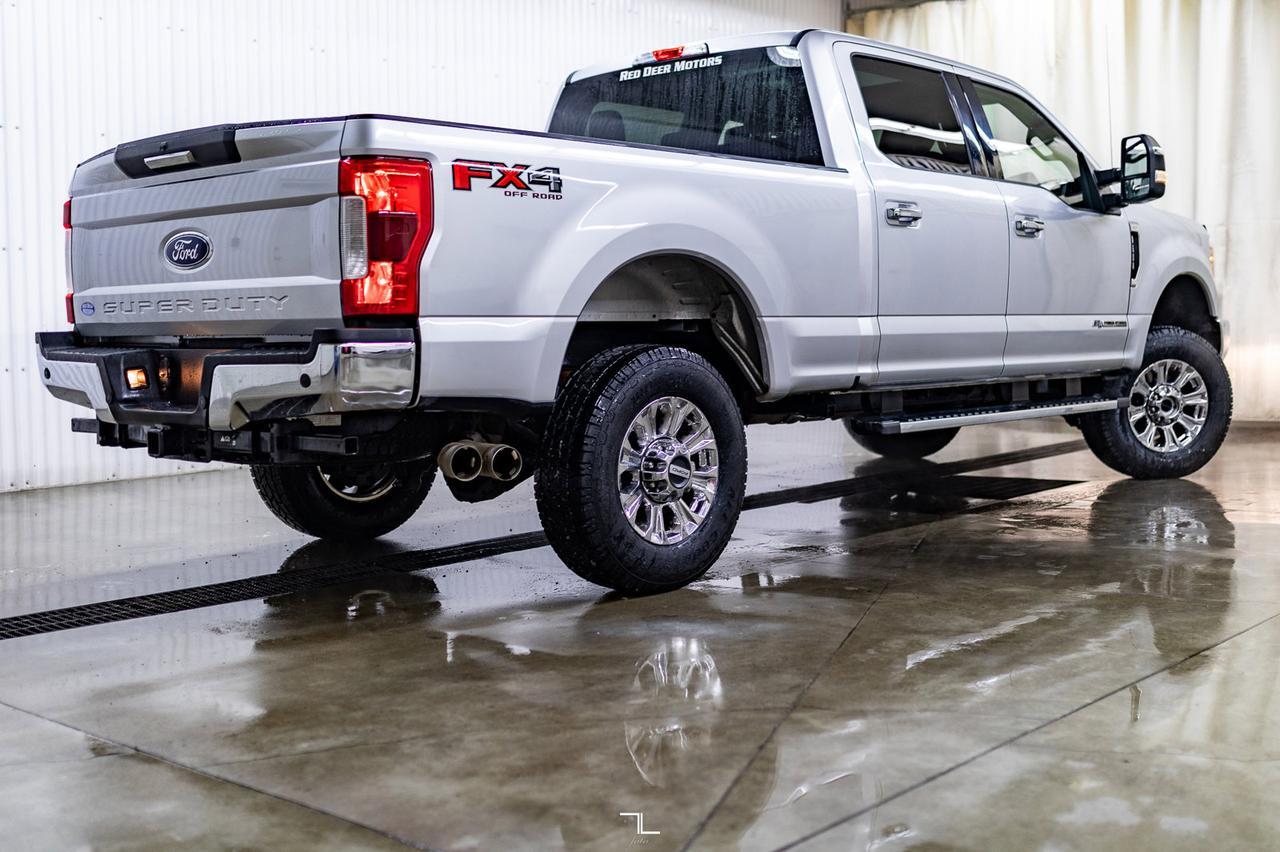 2018 Ford F-350 4x4 Crew Cab XLT FX4 Diesel Nav Roof BCam Red Deer AB