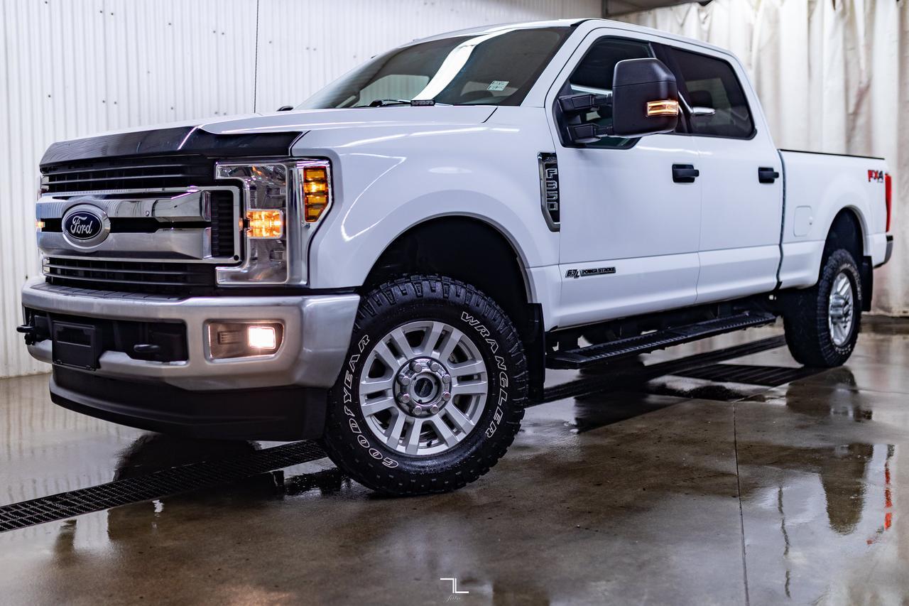 2018 Ford F-350 4x4 Crew Cab XLT FX4 Diesel PSeat BCam Red Deer AB