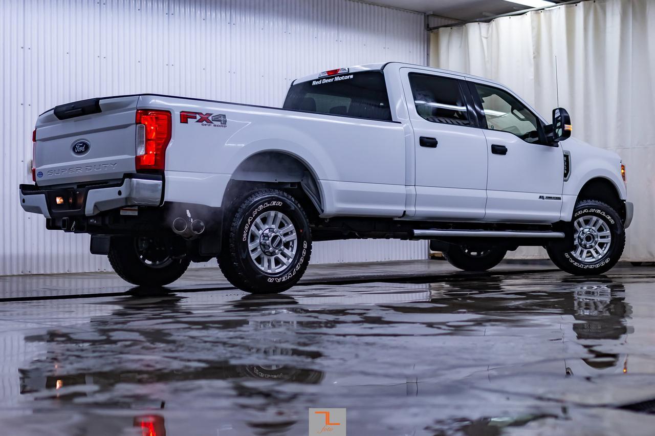 2018 Ford F-350 4x4 Crew Cab XLT FX4 Longbox Diesel BCam Red Deer AB