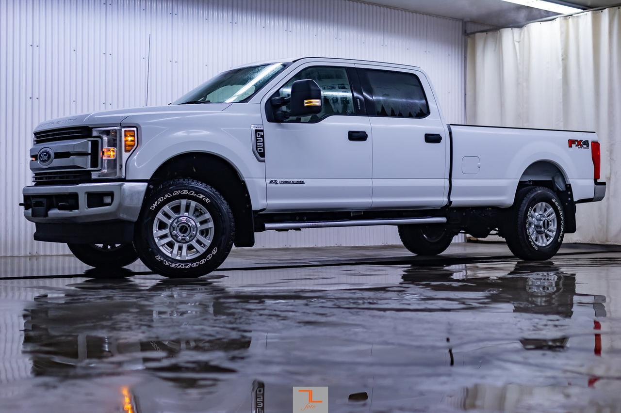 2018 Ford F-350 4x4 Crew Cab XLT FX4 Longbox Diesel BCam Red Deer AB