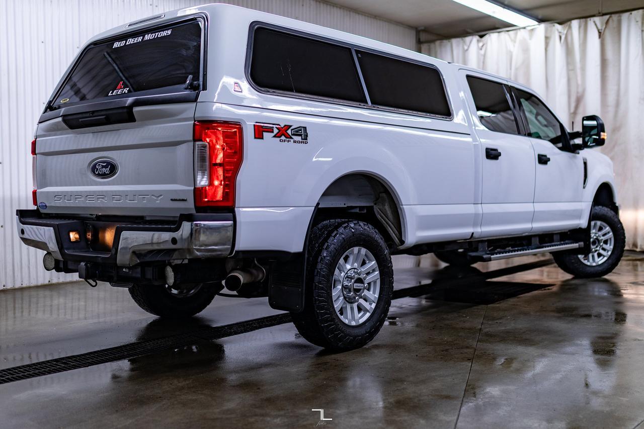 2018 Ford F-350 4x4 Crew Cab XLT FX4 Longbox PSeat BCam Red Deer AB